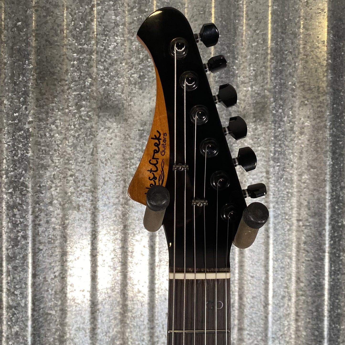 Westcreek Guitars Helyx T Style Dual Humbucker Ocean Vortex Guitar #0072 Used