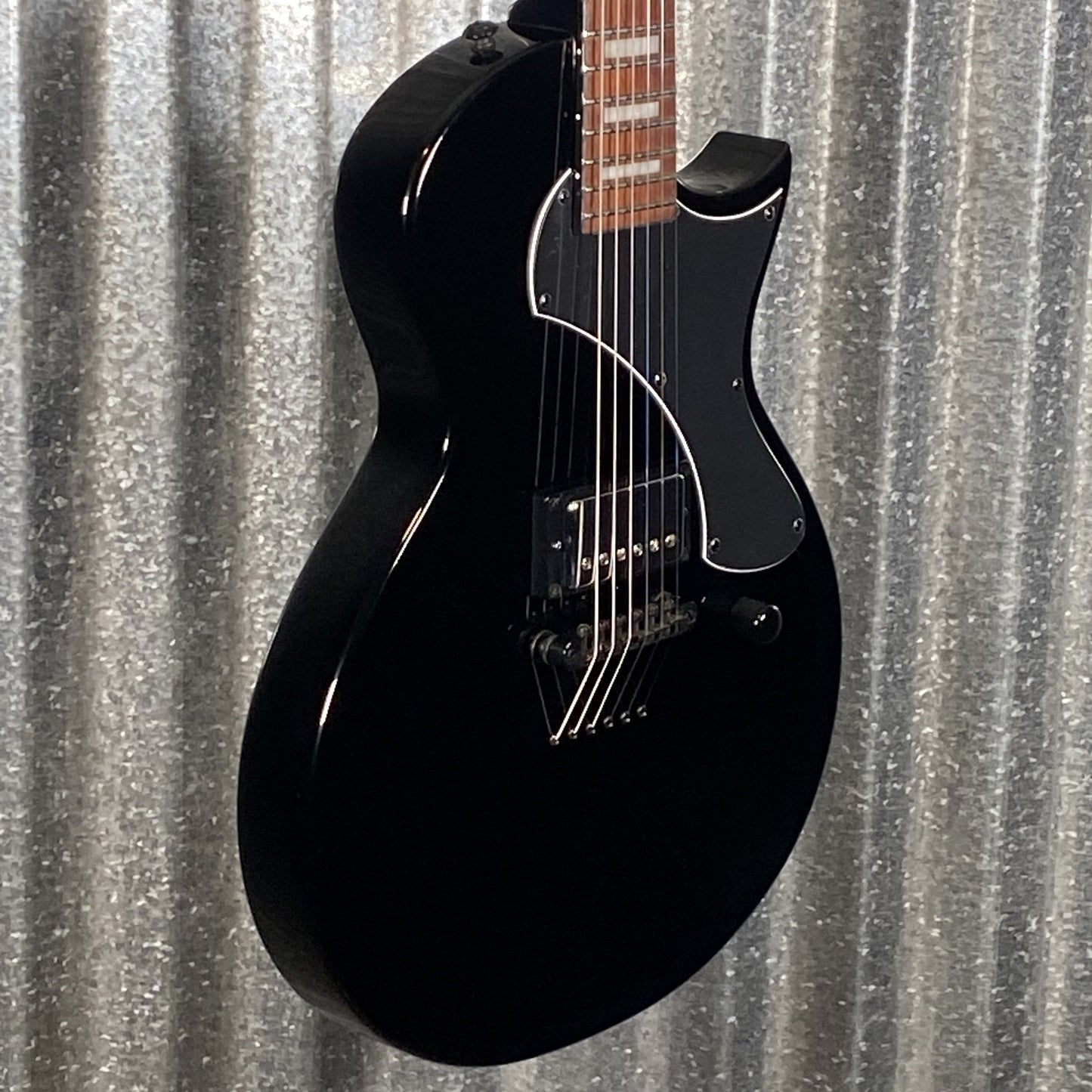 ESP LTD EC-201 Flat Top Black Guitar EC201FTBLK #0330 Used