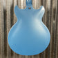 Westcreek Guitars 333 Semi Hollow Body Double Cutaway Blue #0011 Used