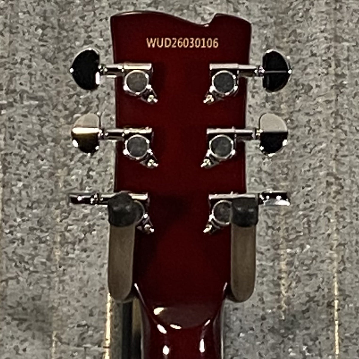 Westcreek Guitars Underdog LP Transparent Red Guitar #0106 Used