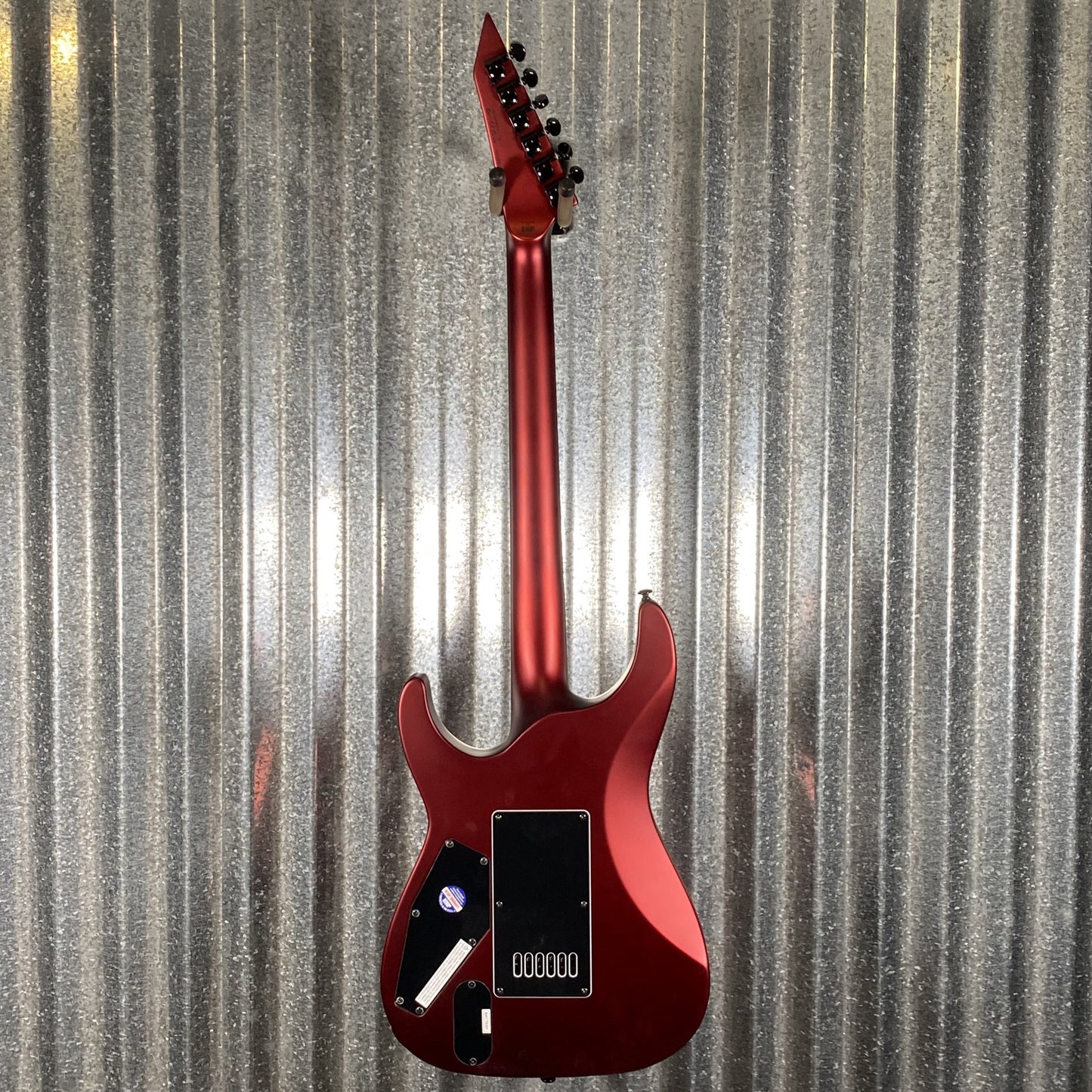 ESP LTD MH-1000 Evertune Candy Apple Red Satin Guitar MH1000ETCARS #0106 Used
