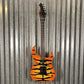 Westcreek Guitars Aetheris Superstrat Yellow Tiger Guitar #0030 Used