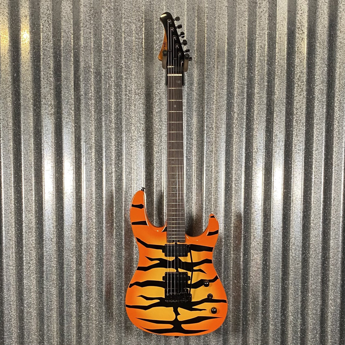 Westcreek Guitars Aetheris Superstrat Yellow Tiger Guitar #0030 Used