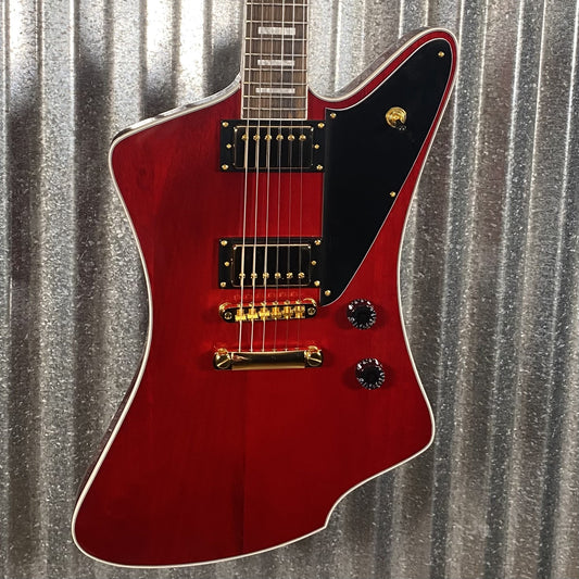 Westcreek Guitars Mirage T Bird Style Dual Humbucker Guitar Red #0038 Used