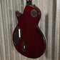 ESP LTD EC-1000 QM Quilt Top See Thru Black Cherry Fluence Guitar & Case #0202  Used