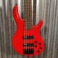 Cort Artisan C5 Deluxe Candy Red 5 String Bass C5DELUXECRD