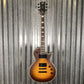 ESP LTD EC-1000T CMT Flame Top Tobacco Sunburst Satin Guitar EC1000TCTMFMTSBS #0616 Used