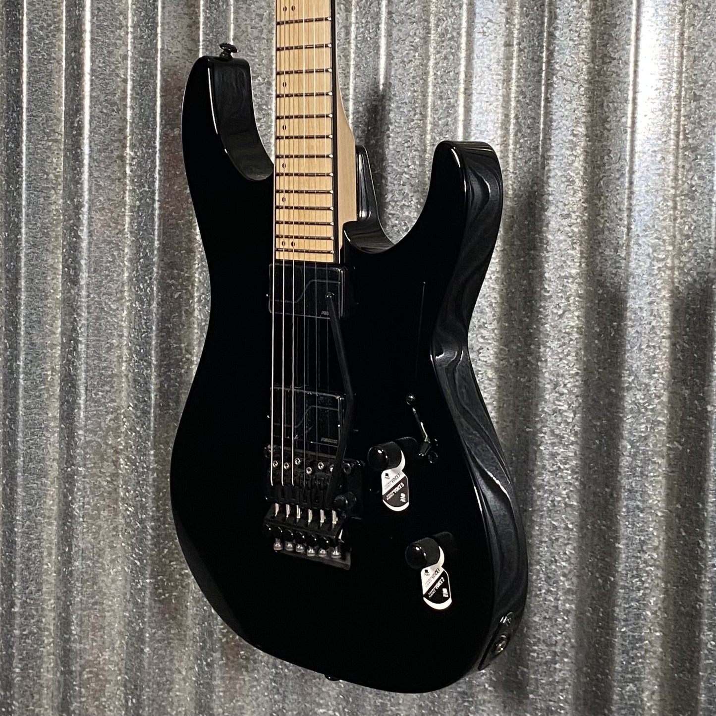 ESP LTD M-1000 Maple Black Guitar & Case #0502 Used