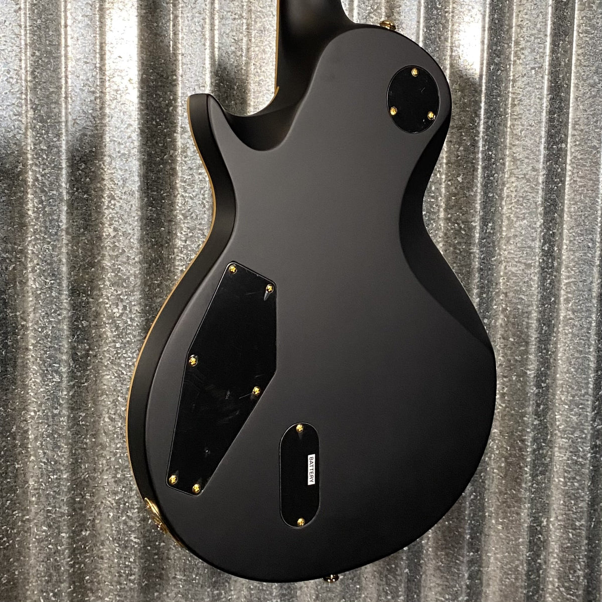 ESP LTD EC-1000 Vintage Black EMG Guitar EC1000VB #1108 Used