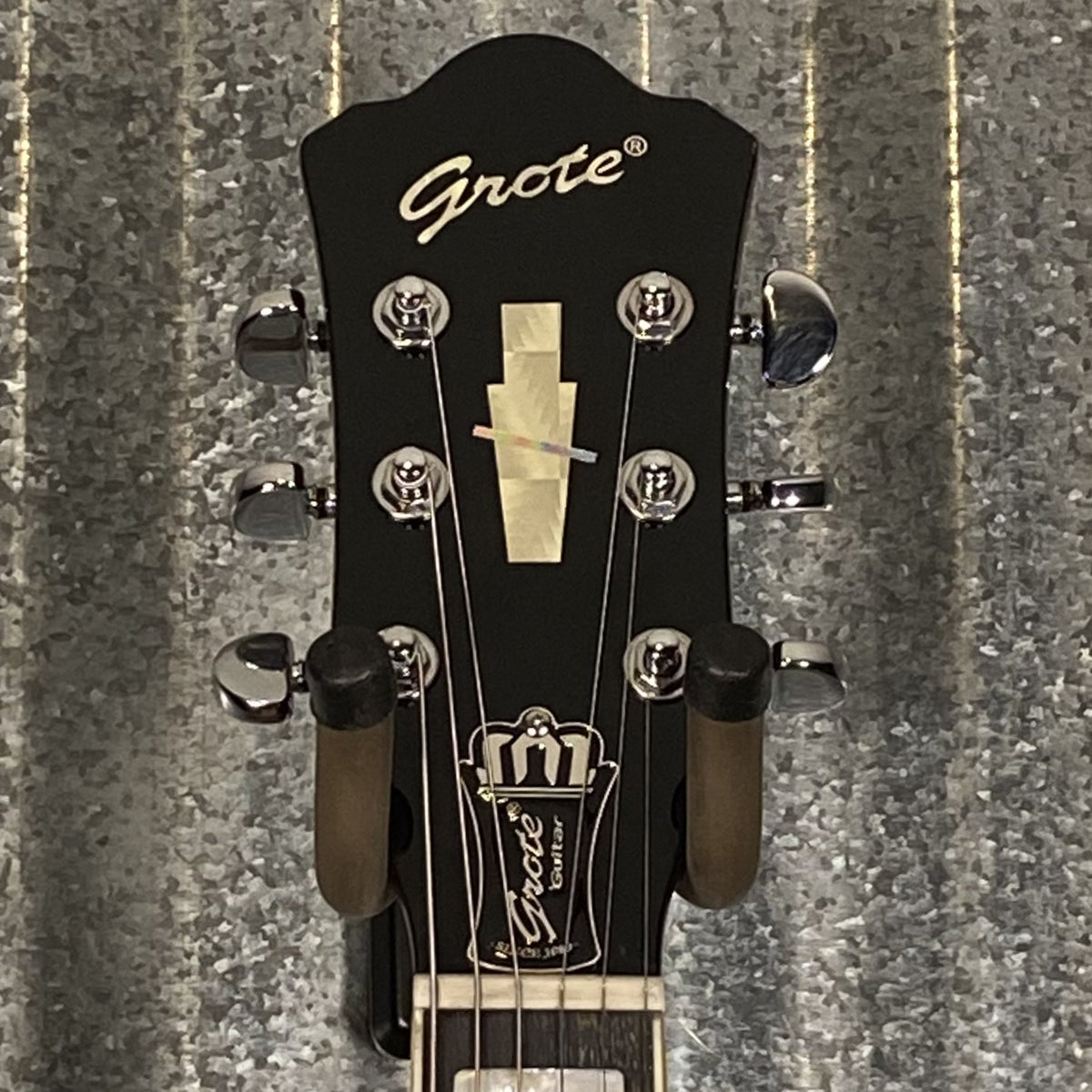 Grote P90 Jazz Hollow Body Guitar Vintage Sunburst #1919 Used