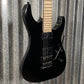 ESP LTD M-1000 Maple Floyd Rose Fluence Black Guitar LM1000MBLK #1256 Used