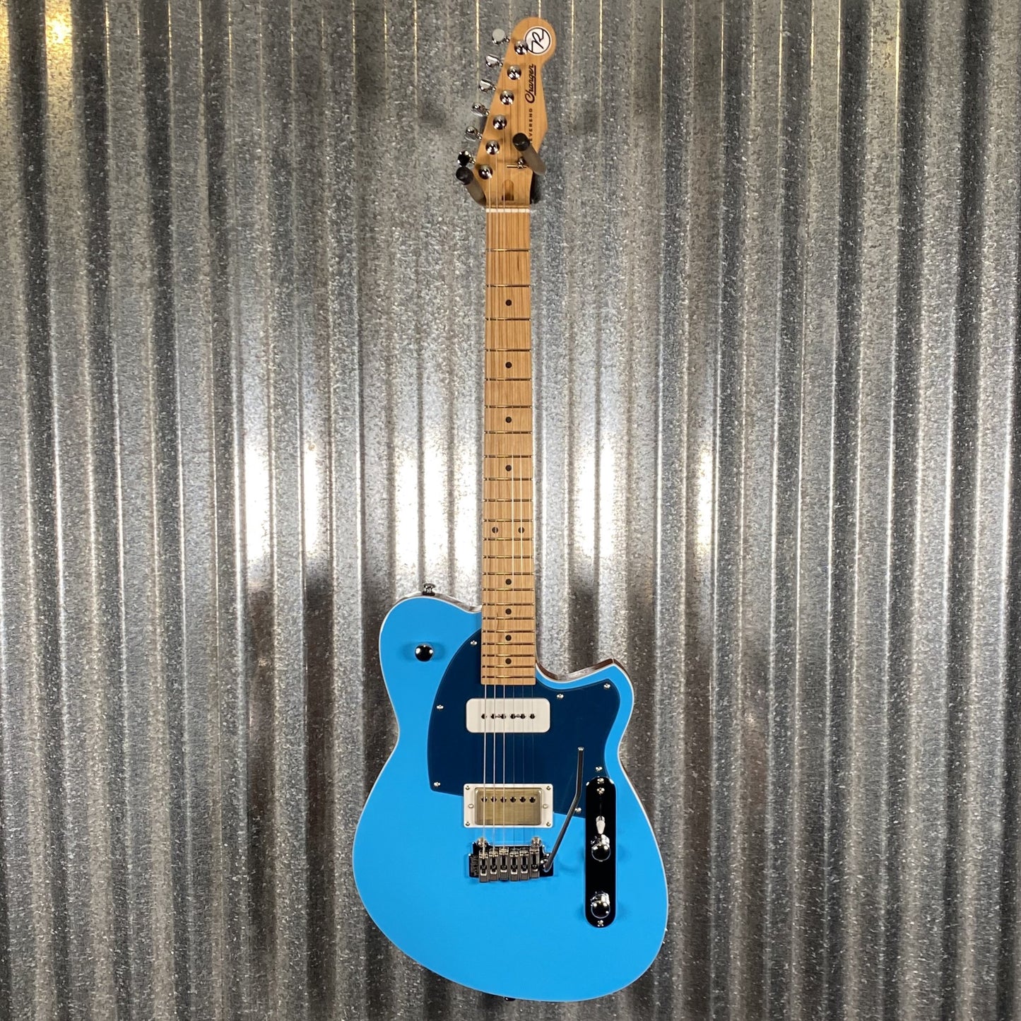 Reverend Charger H90 Wilkenson Ohana Blue Guitar H90W #69864 Blem