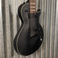 ESP LTD EC-258 8 String Black Satin Guitar EC258BLKS #1595  Used