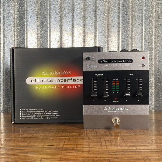 Electro-Harmonix EHX Interface Hardware Plugin USB Recording Guitar Effect Pedal