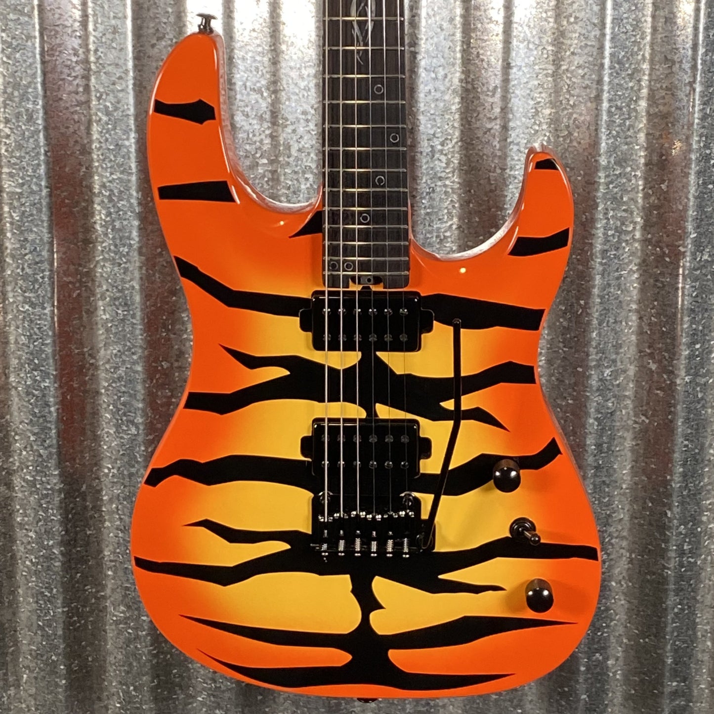 Westcreek Guitars Aetheris Superstrat Yellow Tiger Guitar #0022 Used
