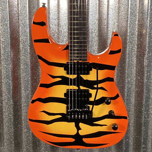 Westcreek Guitars Aetheris Superstrat Yellow Tiger Guitar #0022 Used
