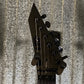 ESP LTD M-BLK Black Metal Black Satin Guitar & Case #0397 Used