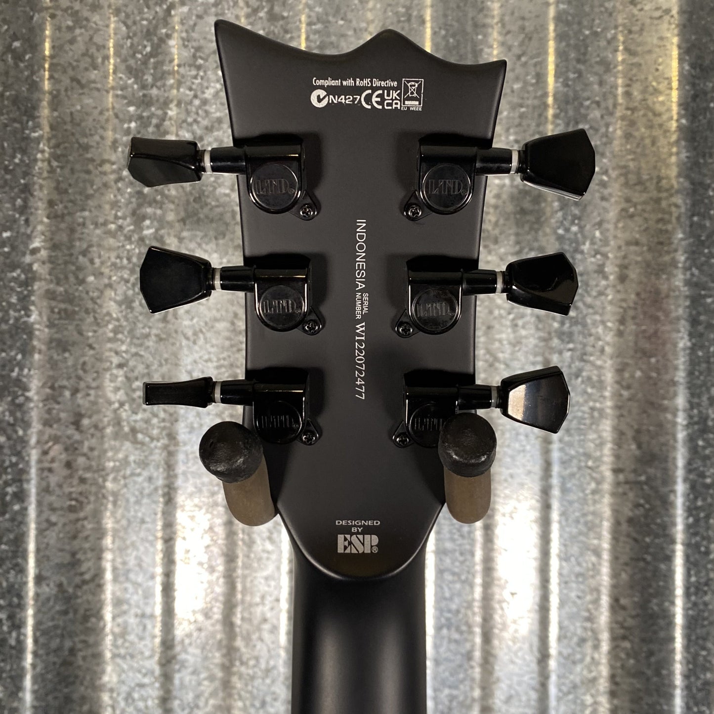 ESP LTD EC-201 Black Satin Guitar EC201BLKS #2477 Used