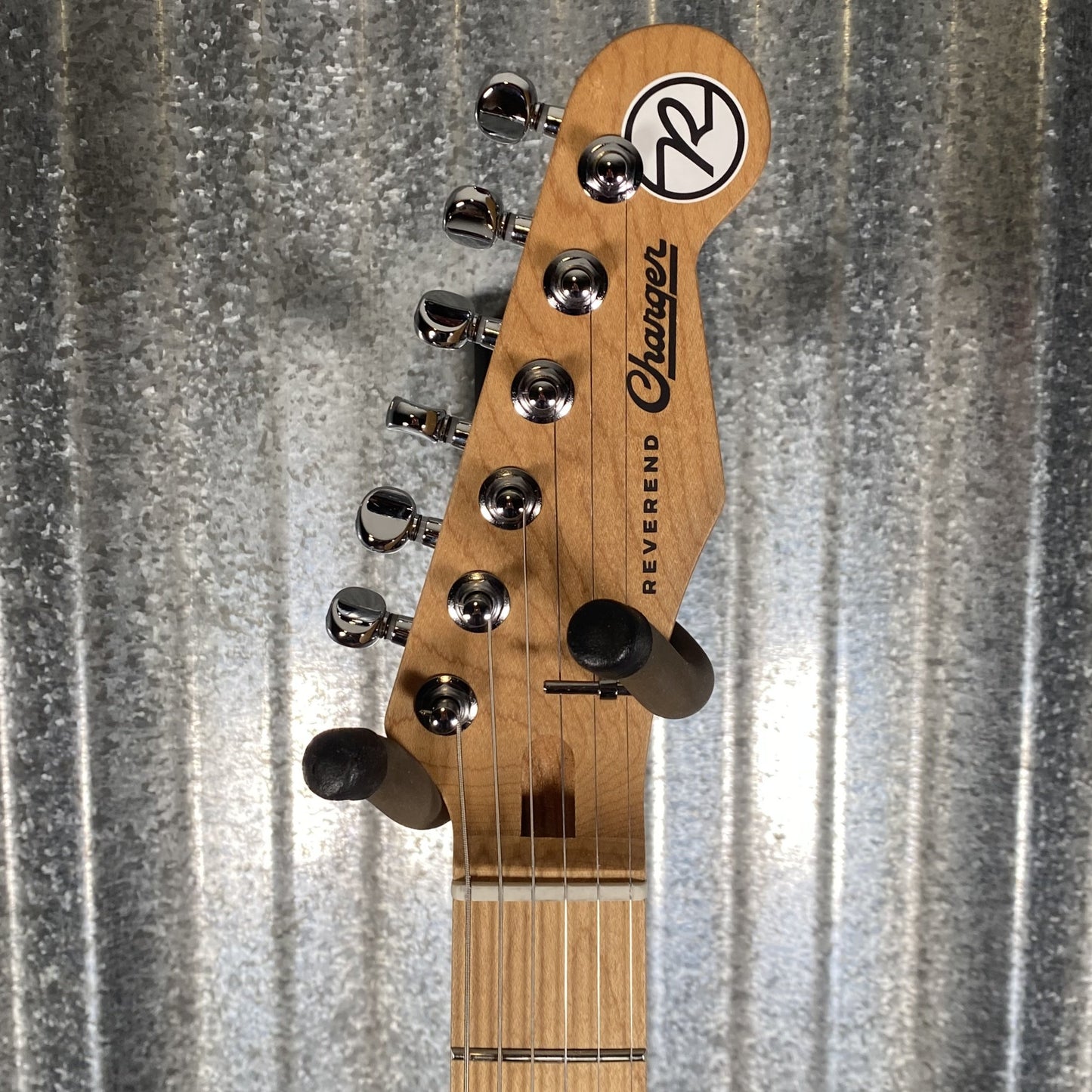 Reverend Charger Cleancut Powder Yellow Railhammer Guitar #69938