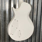 ESP LTD EC Arctic Metal Snow White Satin Guitar ECARMSWS #0073 Used