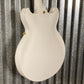 Westcreek Guitars 333 Semi Hollow Body Double Cutaway White #0011 Used