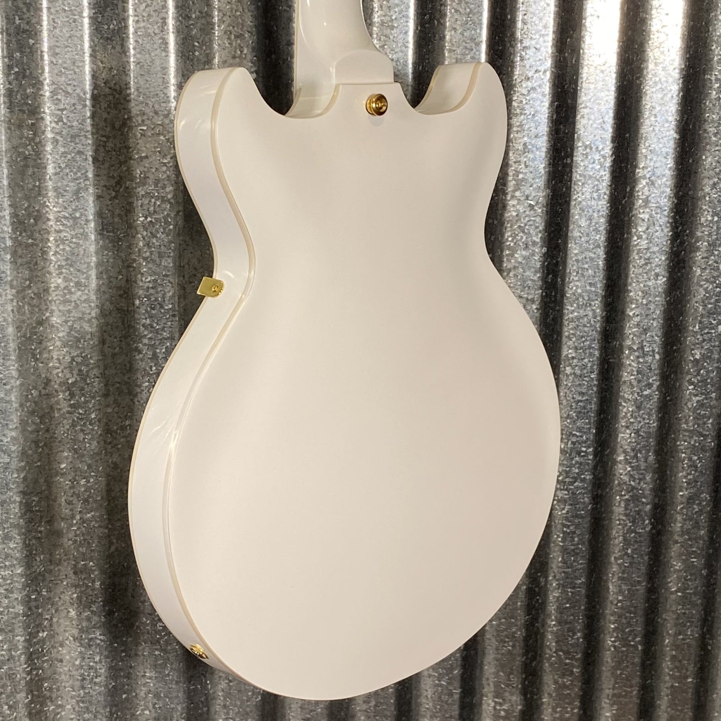 Westcreek Guitars 333 Semi Hollow Body Double Cutaway White #0011 Used
