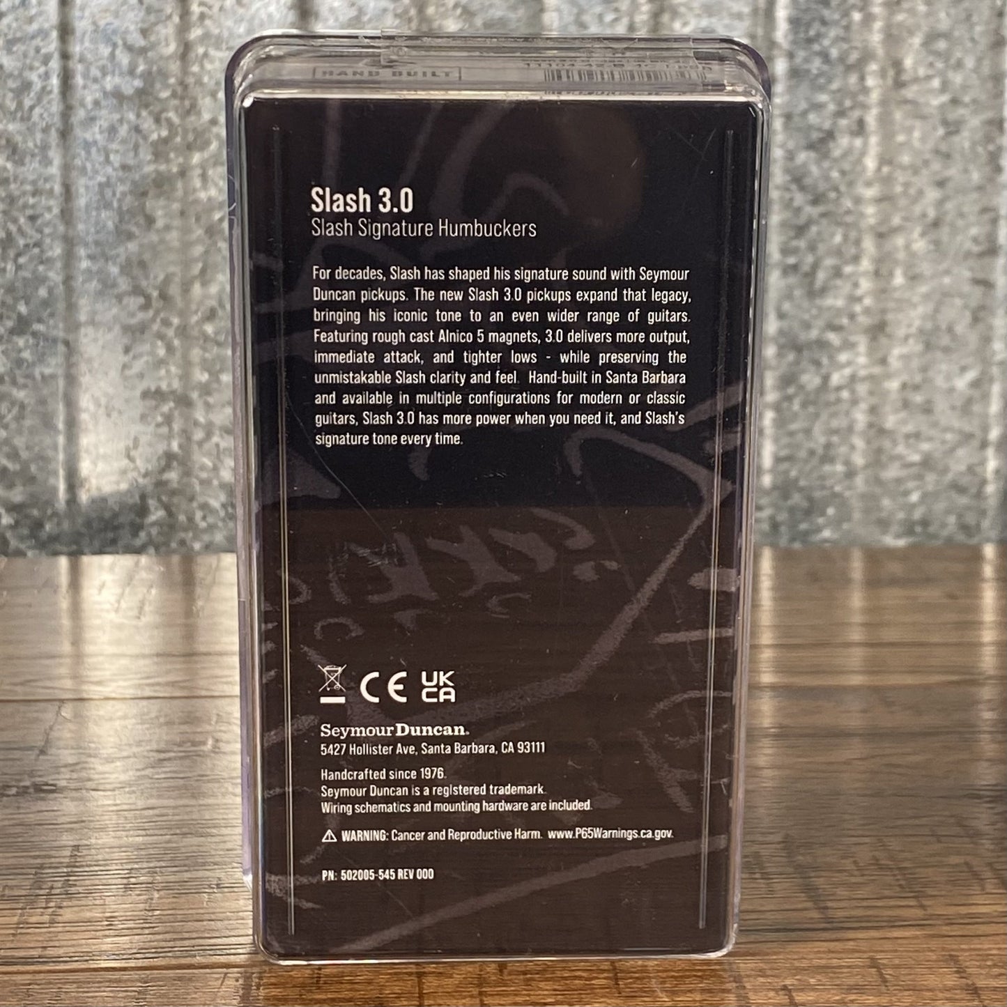 Seymour Duncan Slash 3.0 Humbucker Bridge Black 4 Conductor Guitar Pickup 11104-42-B-4C-bpSh