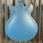 Westcreek Guitars 333 Semi Hollow Body Double Cutaway Blue #0018 Used