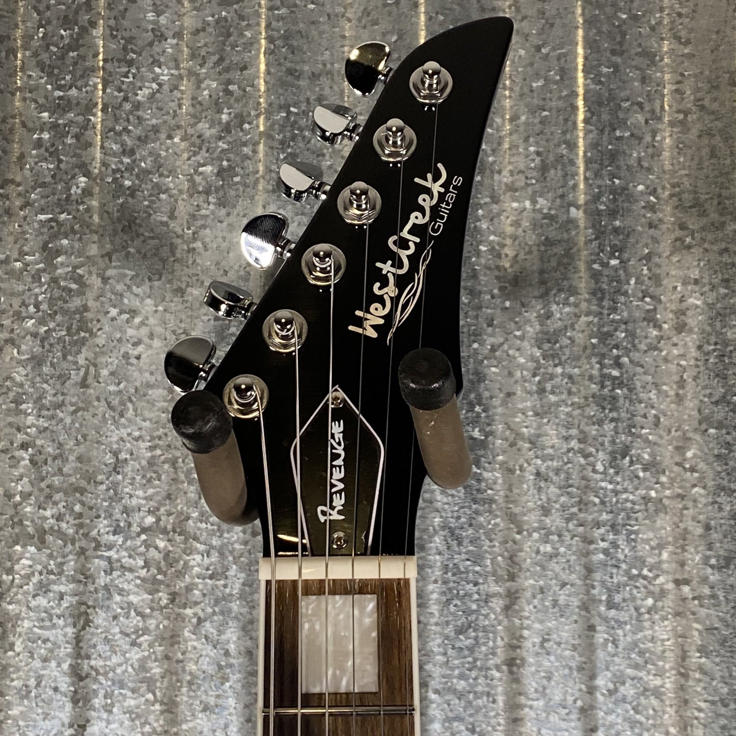 Westcreek Guitars Revenge Explorer Style Transparent Purple #0078 Used