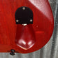 Brian Moore USA Custom Shop Satin Red Mahogany Seymore Duncan Guitar & Case #62074 Used