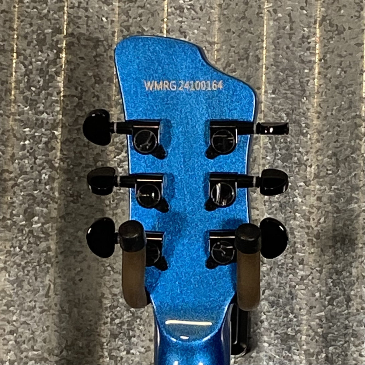 Westcreek Guitars Mirage T Bird Style Dual Humbucker Guitar Blue #0164 Used