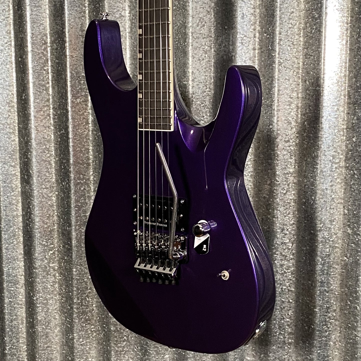 ESP LTD M-1 Custom CMT '87 Dark Metallic Purple Guitar #1728 Used