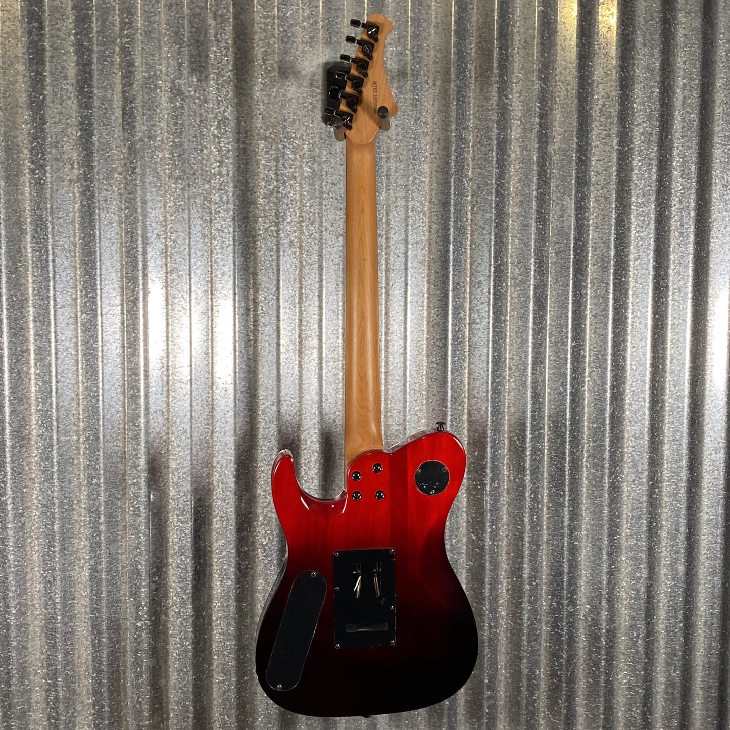 Westcreek Guitars Helyx T Style Dual Humbucker Sunset Ember Guitar #0086 Used