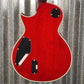 ESP LTD EC-1000T CMT Flame Top See Thru Black Cherry Guitar EC1000TCTMFMSTBC #1634 Used