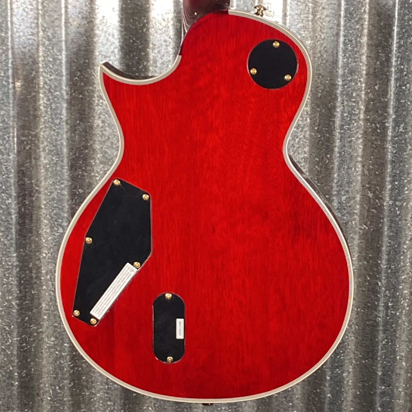 ESP LTD EC-1000T CMT Flame Top See Thru Black Cherry Guitar EC1000TCTMFMSTBC #1634 Used