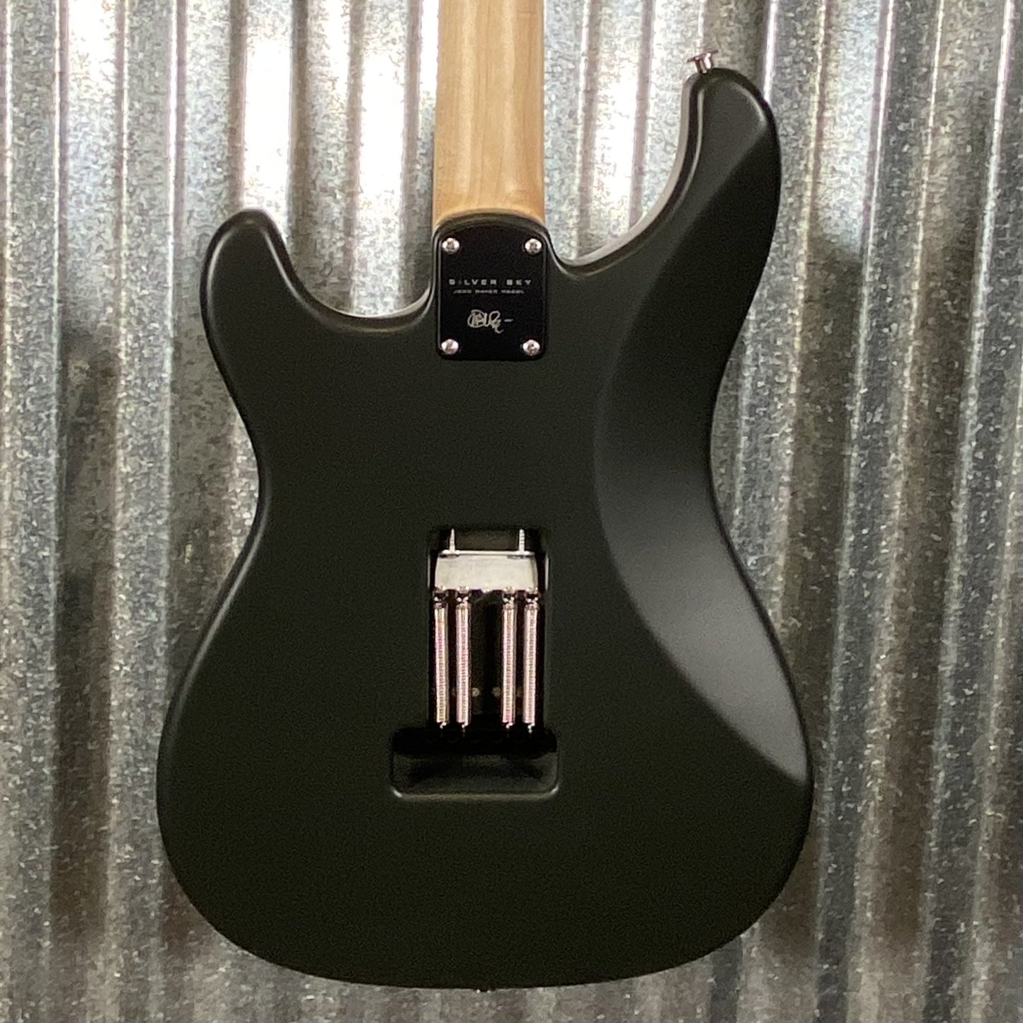 PRS Paul Reed Smith Silver Sky Faded Black Tee Guitar & Bag #4896