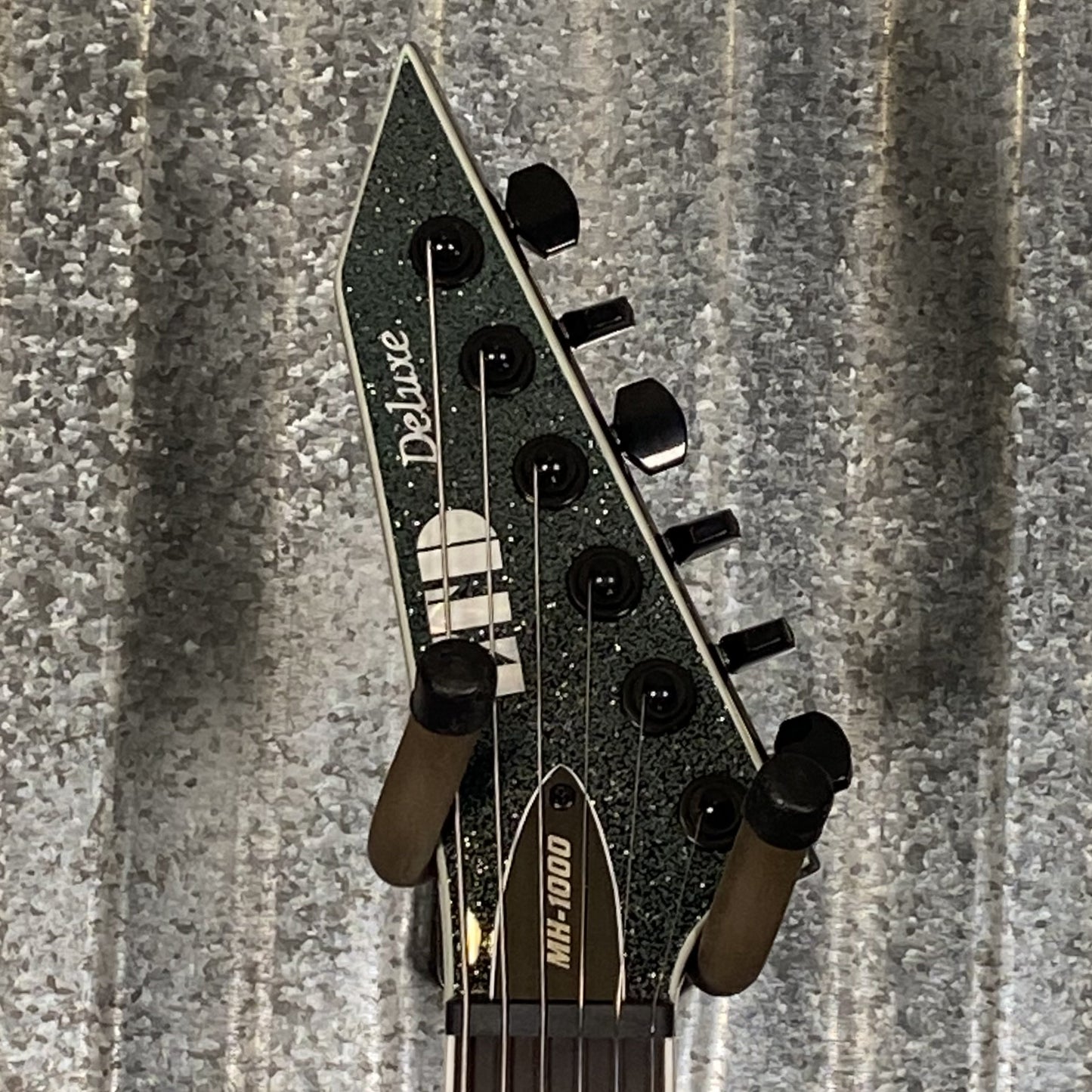 ESP LTD MH-1000NT Granite Sparkle Guitar #0906 Used
