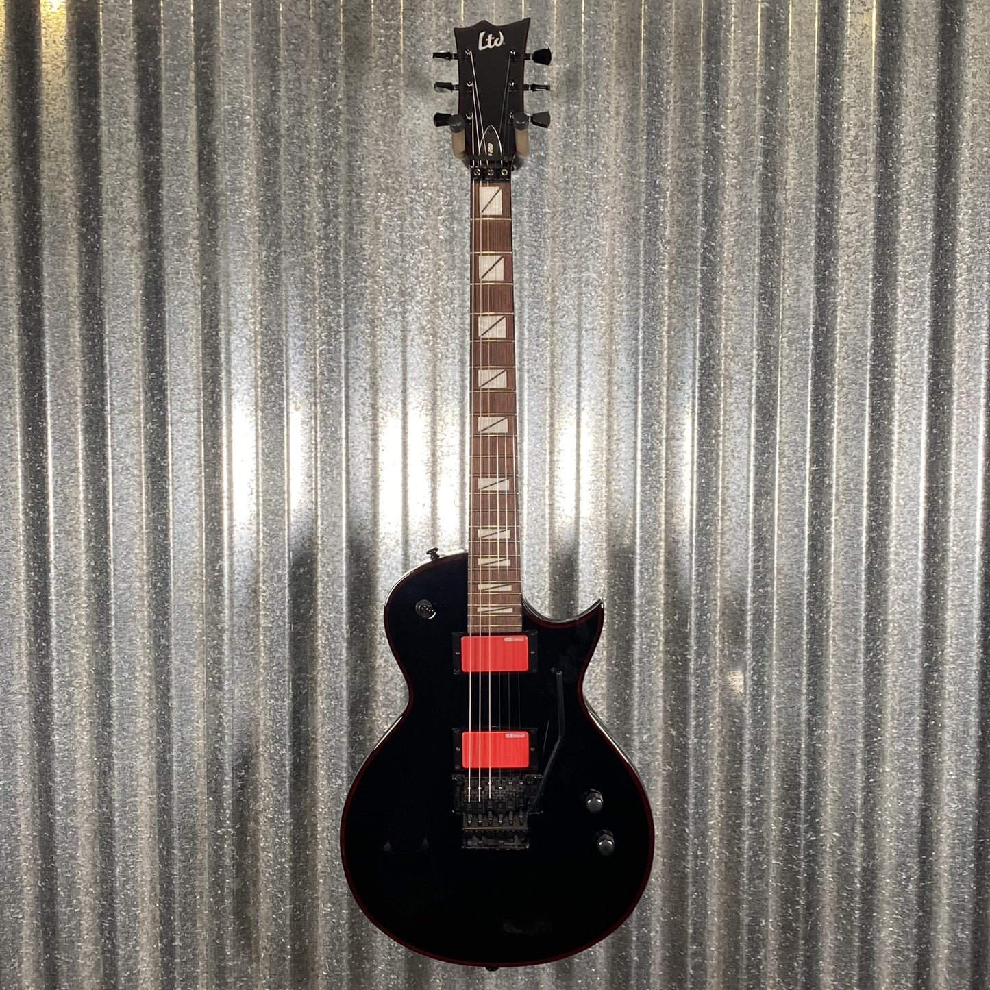 ESP LTD GH-200 Gary Holt Floyd Rose Black Guitar LGH200BLK #1435 Used