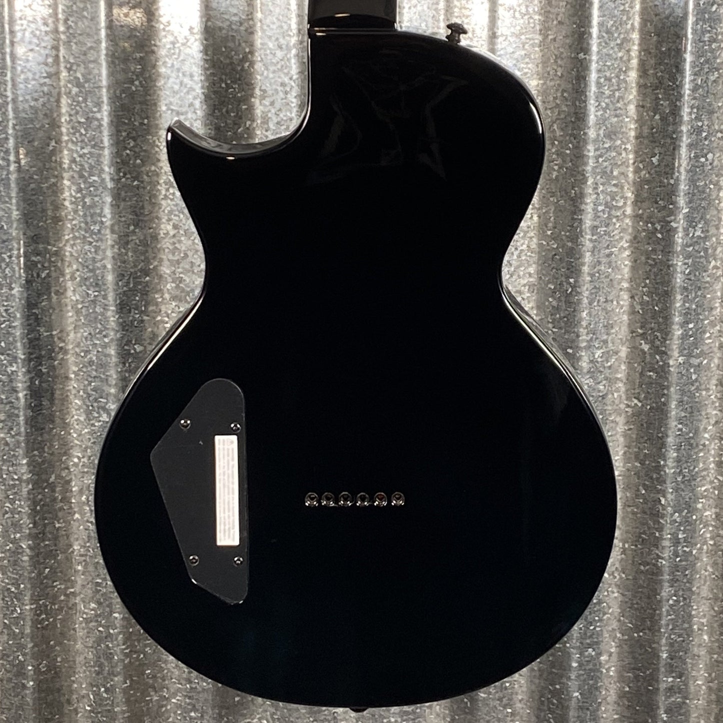 ESP LTD EC-201 Flat Top Black Guitar EC201FTBLK #0298 Used