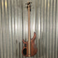 Cort Artisan A4 Ultra Ash Etched Natural Black 4 String Bass & Bag A4ULTRAENB #5020