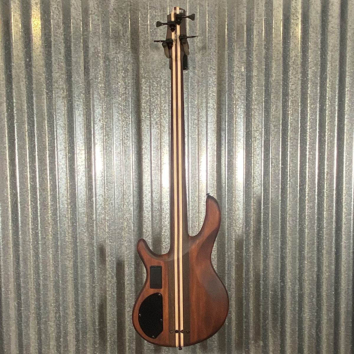 Cort Artisan A4 Ultra Ash Etched Natural Black 4 String Bass & Bag A4ULTRAENB #5020
