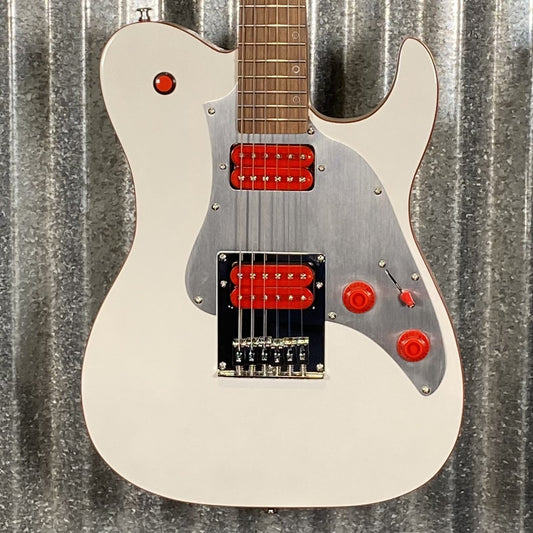 Westcreek Guitars TT-50KS T Style Dual Humbucker Guitar White #0036 Used