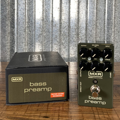 Dunlop MXR M81 Bass Preamp Effect Pedal B Stock