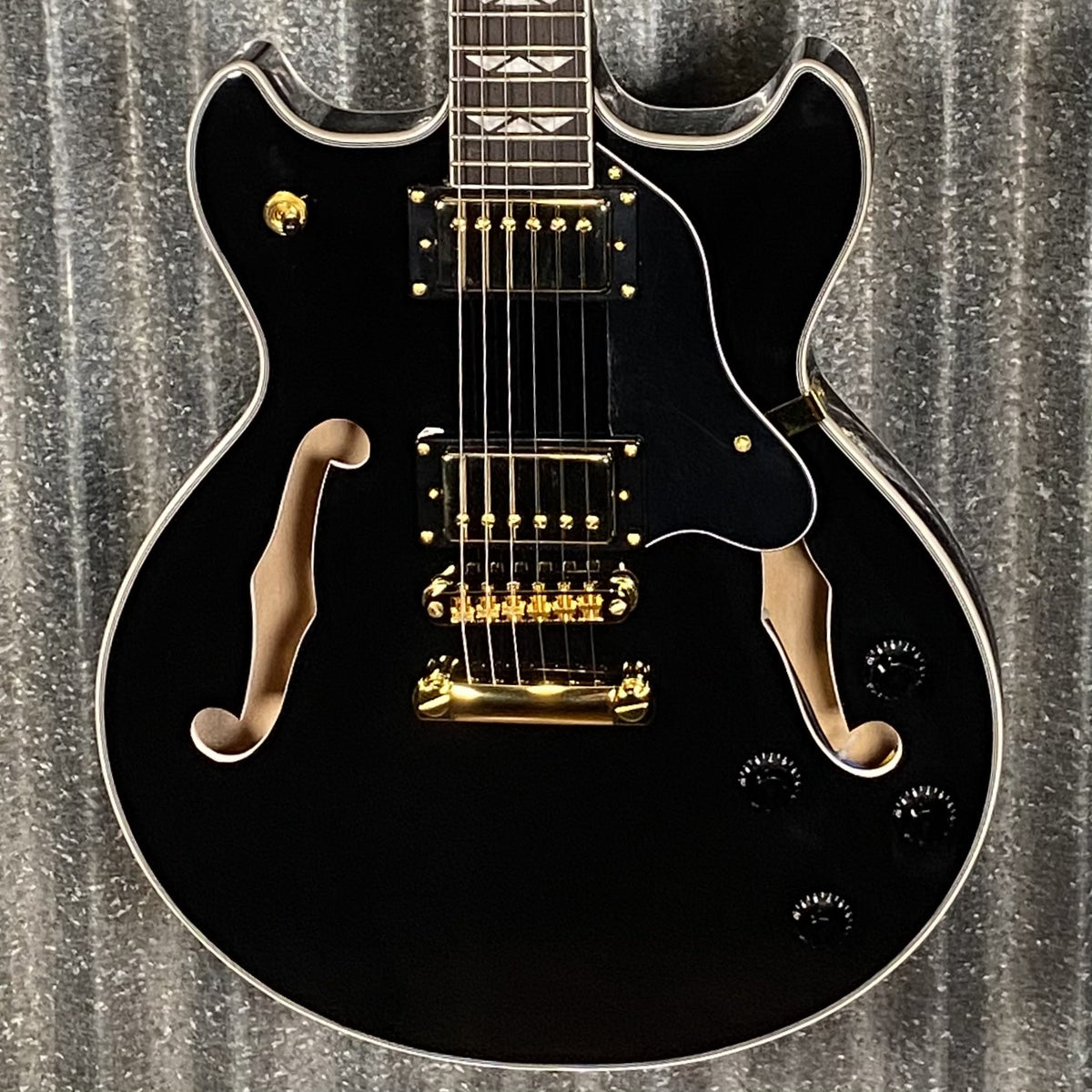 Westcreek Guitars 333 Semi Hollow Body Double Cutaway Black #0012  Used
