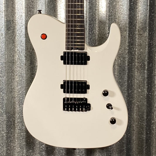 Westcreek Guitars Helyx T Style Dual Humbucker White Guitar #0001 Used