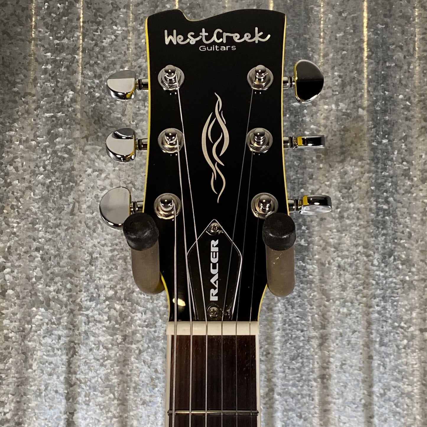 Westcreek Guitars Racer SG Offset Style Bumble-B Yellow #0028 Used