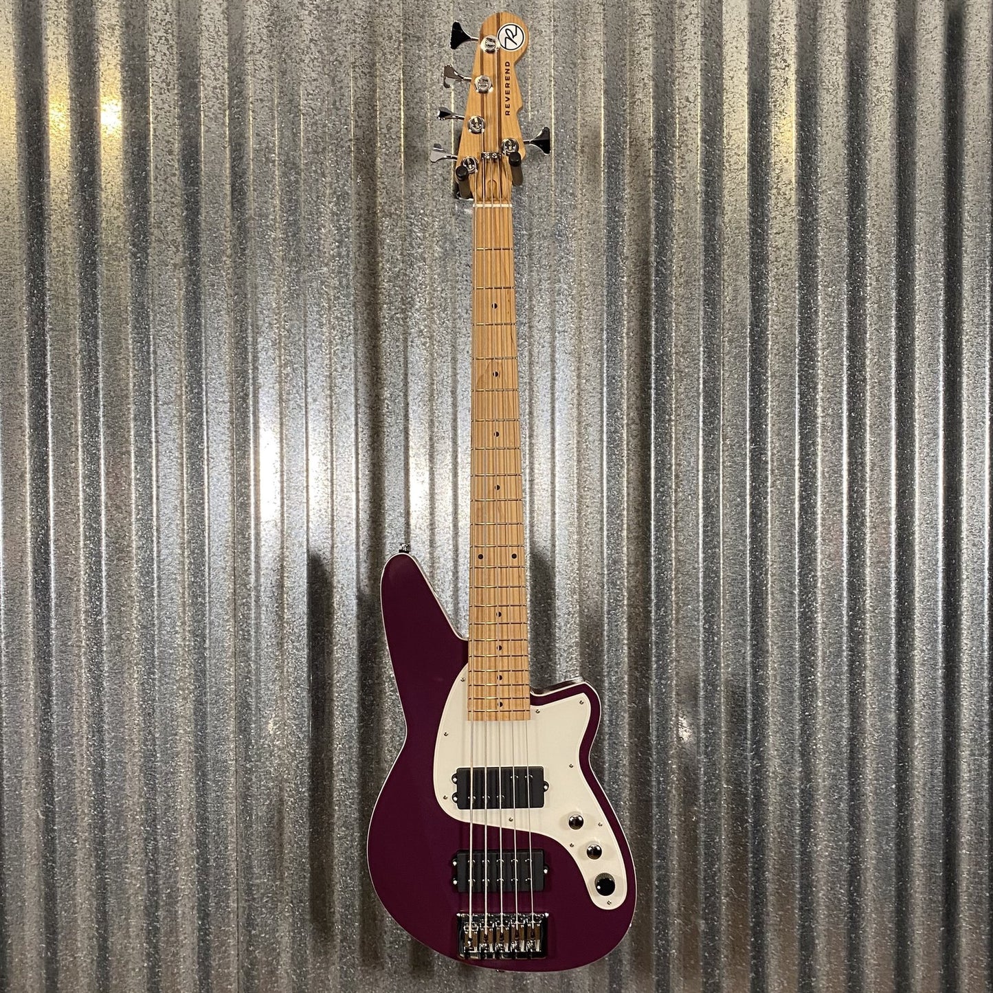 Reverend Mercalli 5 String Bass Purple Punch #70746