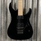 ESP LTD M-1000 Maple Floyd Rose Fluence Black Guitar LM1000MBLK #1256 Used