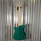 Cort Otera TK-1 Samurai Guitarist Trans Emerald Green Guitar #0047