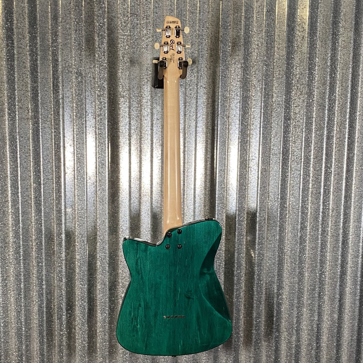 Cort Otera TK-1 Samurai Guitarist Trans Emerald Green Guitar #0047